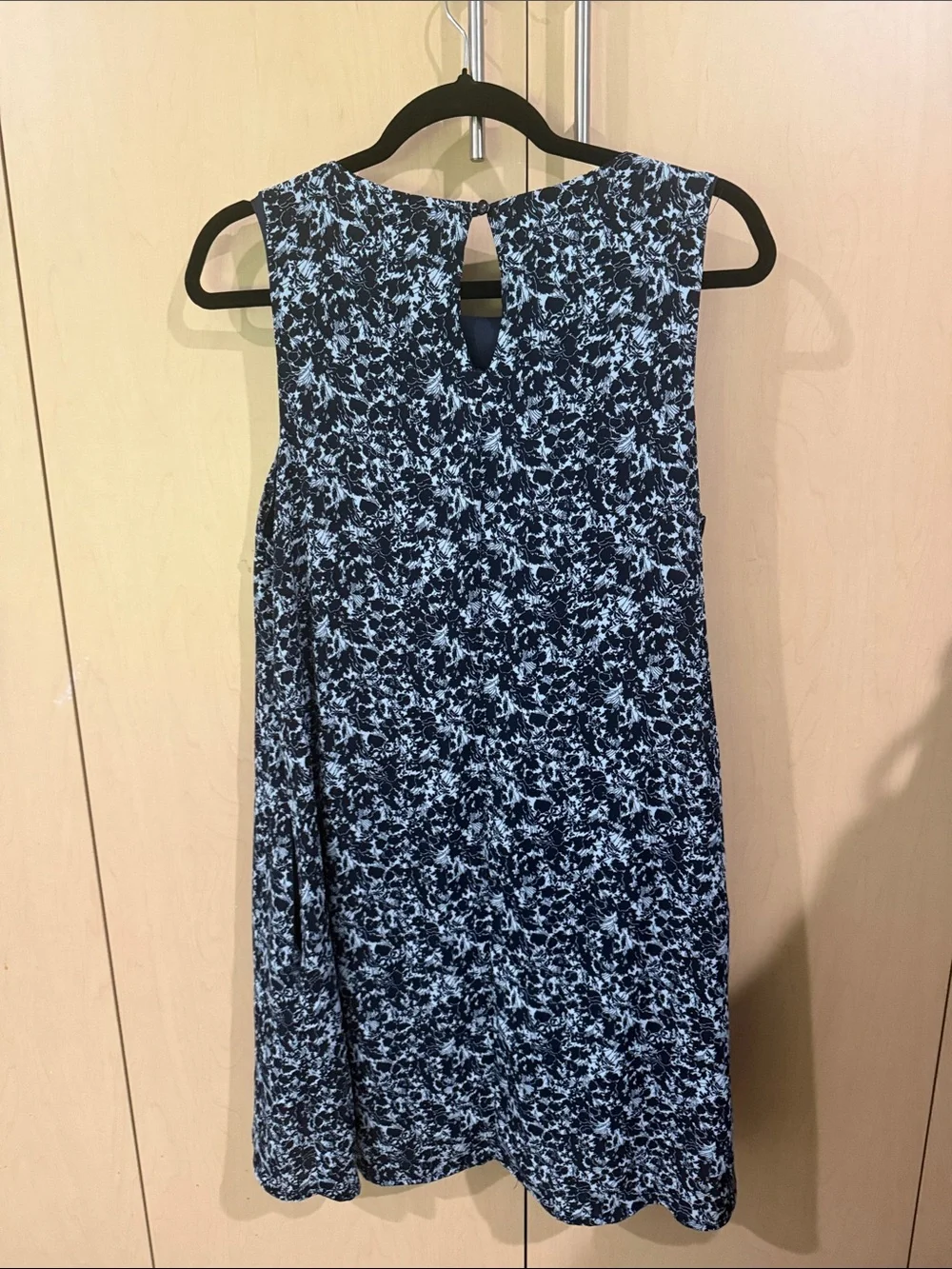 No Boundaries Black and White Floral Sleeveless Shift Tunic